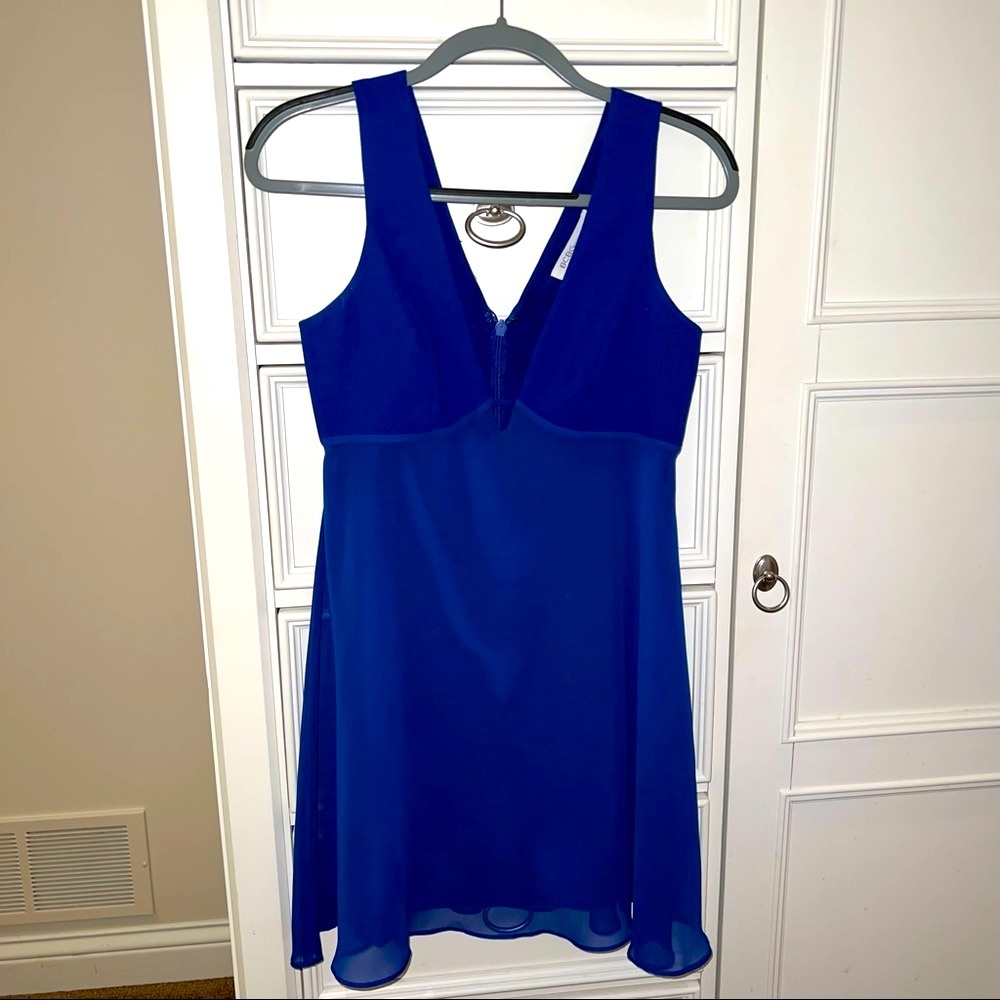BCBG blue dress